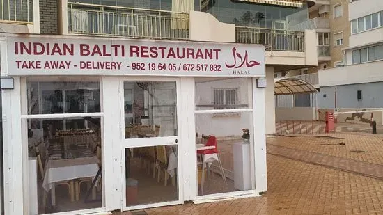 Indian balti restaurant