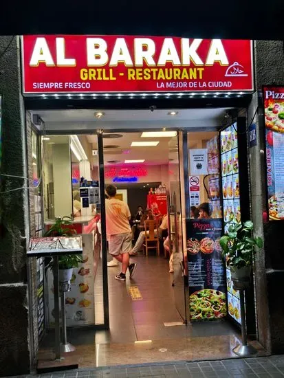 restaurante AL baraka Grill halal Kebab,Comida indiana