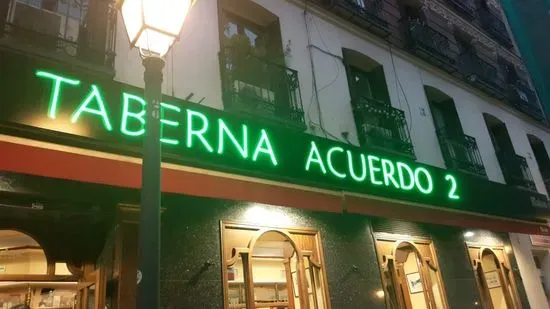 Tabernas Acuerdo 2, el mejor bar restaurante de San Bernardo y Chamberí