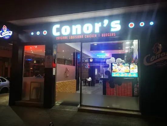 Conor's chicken burgers