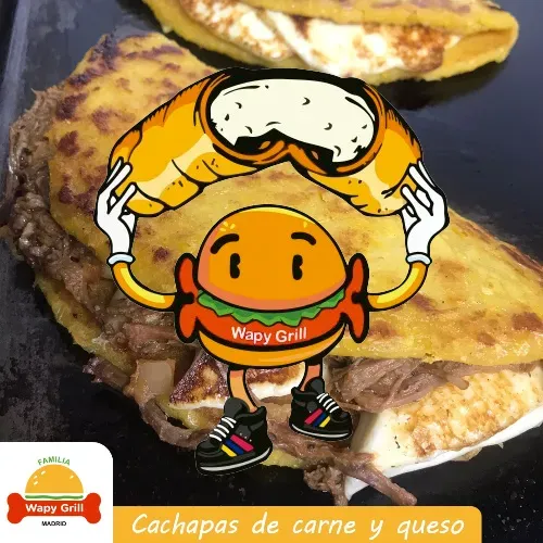 WAPY GRILL, WAPY VENEZUELA FOOD, VENEZOLANISIMO WAPY, EMPANADAS VENEZOLANAS WAPY