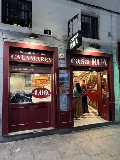 Casa Rua. Bocadillos de Calamares