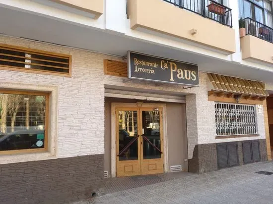 Restaurante Arrocería Ca’ Paus.