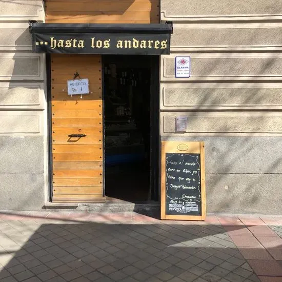 HASTA LOS ANDARES Madrid (Taberna / Tapas Bar / Jamon/ Spanish Food/ Wine)