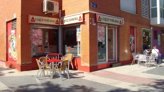 Café Milano Pizzería.