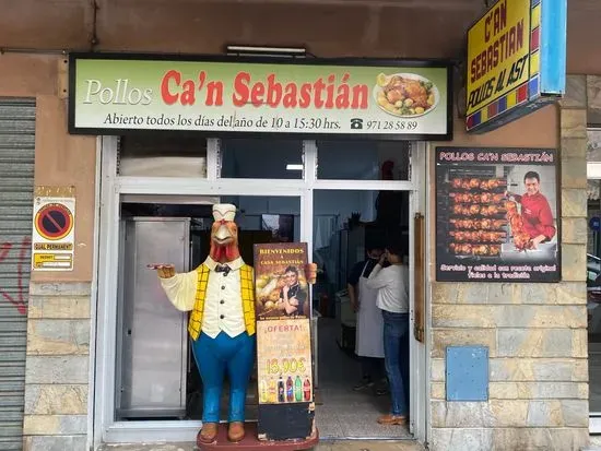 Pollos al Ast CA'N SEBASTIÁN