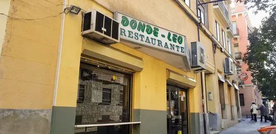 Restaurante donde leo