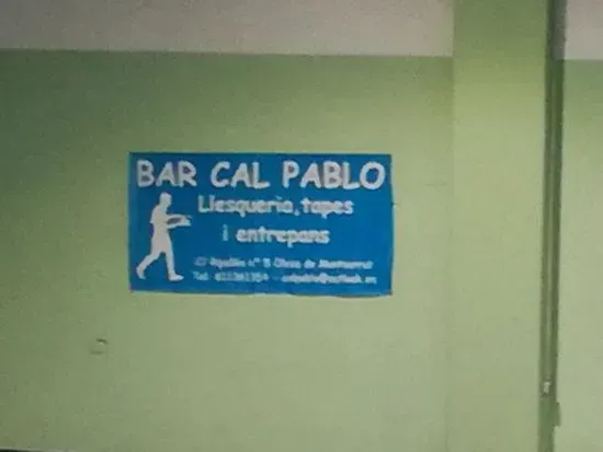 Bar cal Pablo