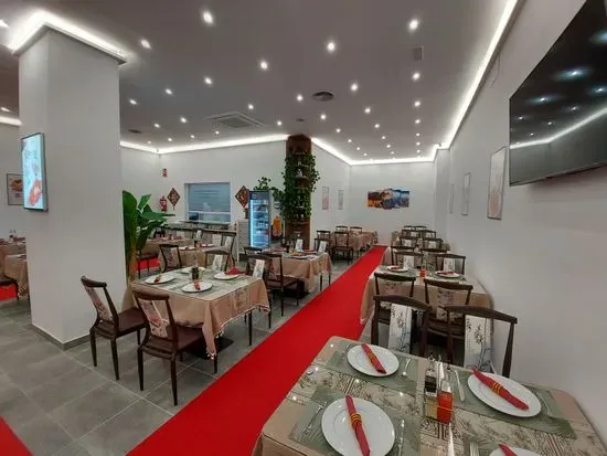 Restaurante chino sabroso oriental