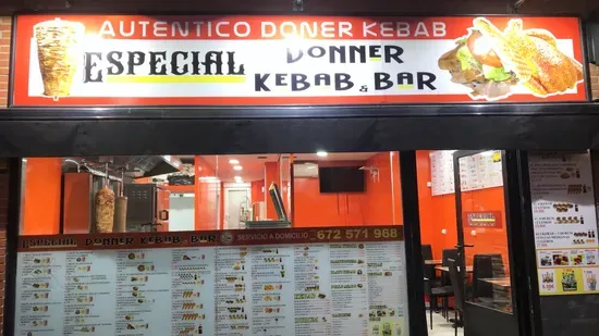 Especial Donner Kebab & Bar