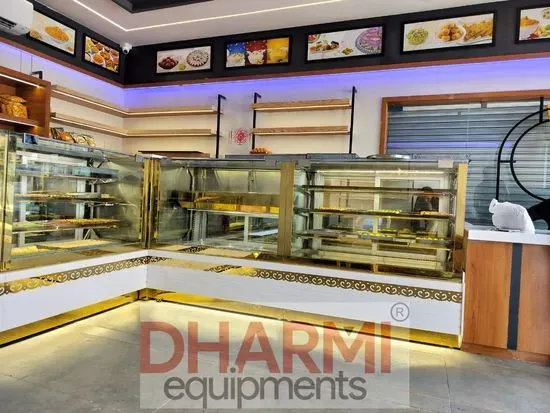 Dharmi Equipments | Display counter Manufacturers | Sweet Display counter | Kitchen equipment manufacturer in Rajkot, India