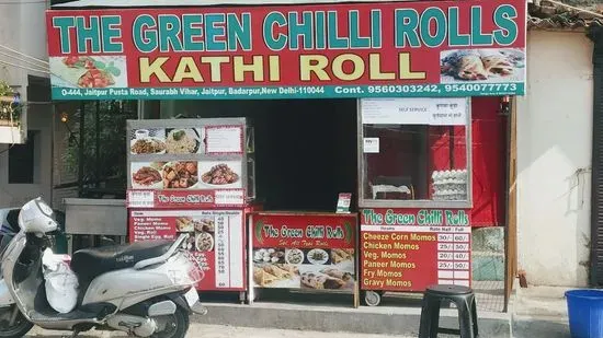 The green chilli rolls