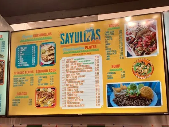 Sayulitas Mexican Food