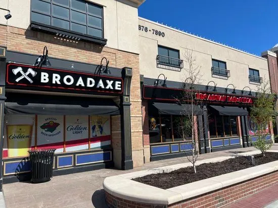 Broadway Bar & Pizza Featuring BroadAxe Axe Throwing