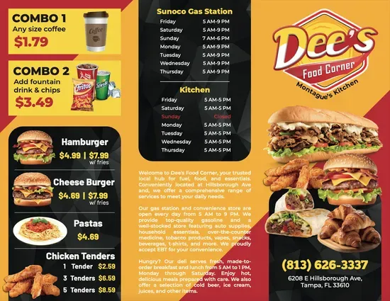 Sunoco Gas Station @ Dee's Food Corner