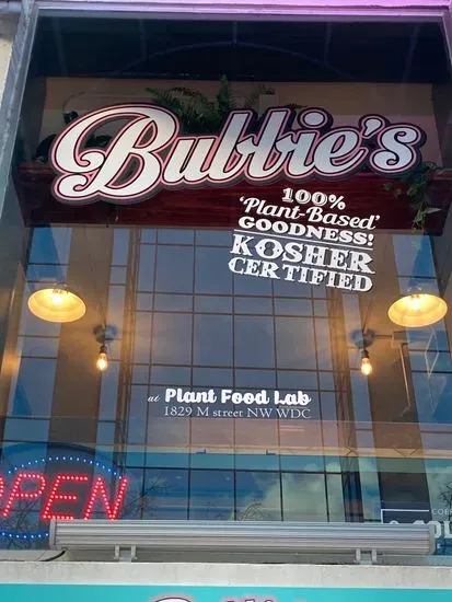 Bubbie's Plant Burgers at Plant Food Lab