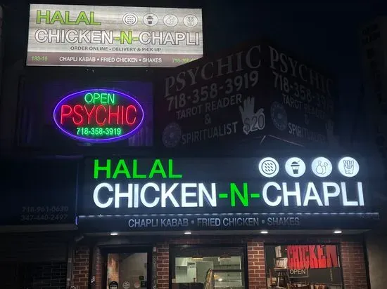 HALAL CHICKEN-N-CHAPLI