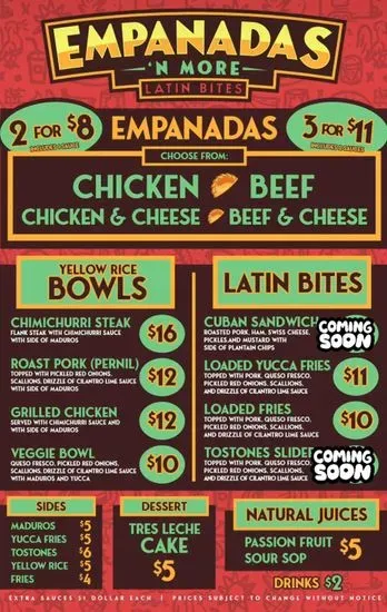 Empanadas N More Latin Bites