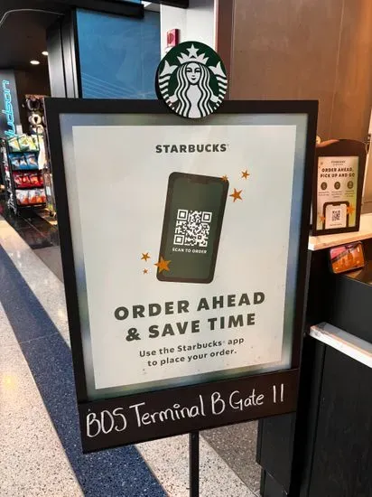 Starbucks terminal B gate 11