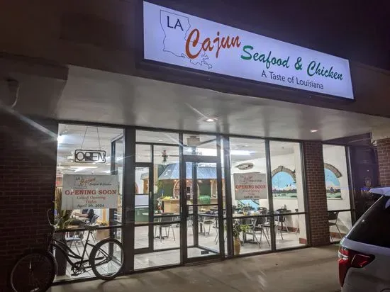 La Cajun seafood and chicken