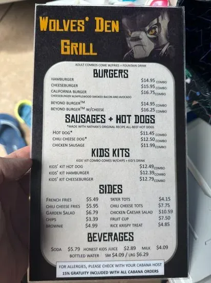 Wolves' Den Grill